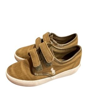 Polo by Ralph Lauren Kids' khaki green Sneakers 10.5